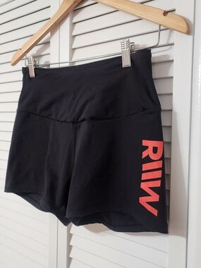 Ryderwear Black Neon Scrunch Bum Shorts
